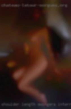 Shoulder swingers interracial length blonde hair.